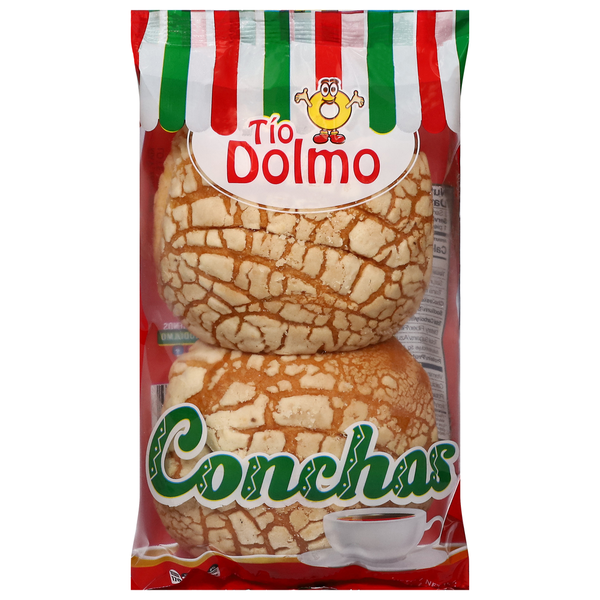 Conchas mexicanas tradicionales con cubierta dulce ideales para desayunos y café.