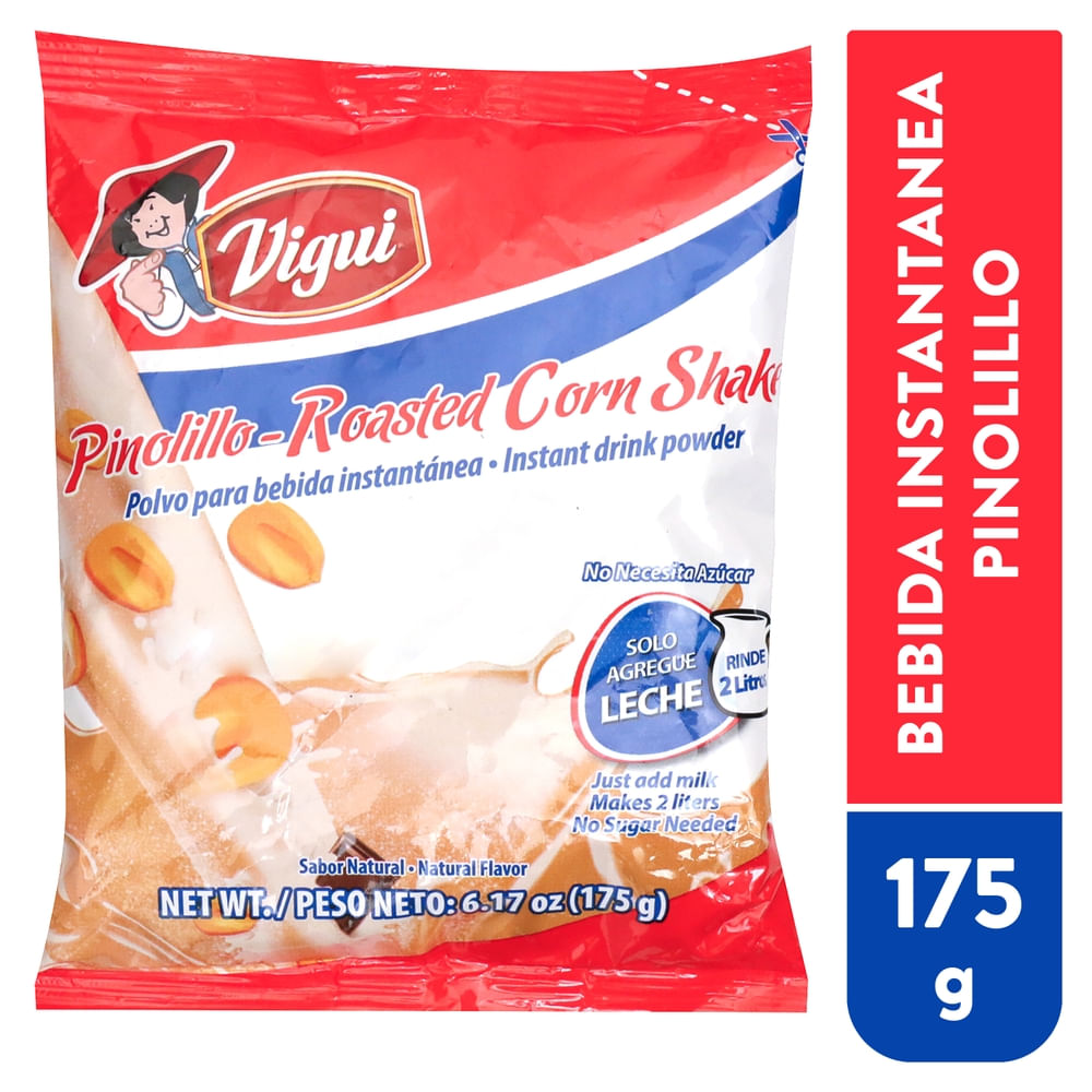 Bebida instantánea sabor pinolillo con auténtico estilo nicaragüense.
