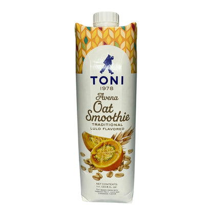 Bebida Toni de avena con sabor naranjilla en presentación familiar.