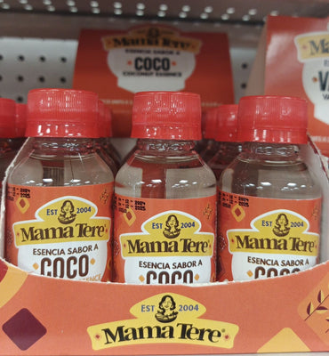 Esencia sabor coco para preparar postres, bebidas y recetas tropicales de repostería.