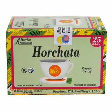 Té de horchata ILE con mezcla tradicional de hierbas.