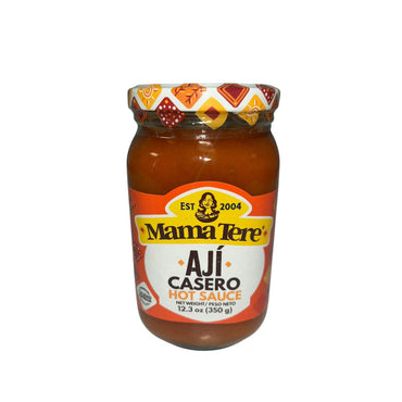 Salsa picante Mama Tere extra hot ideal para comidas latinas y snacks.