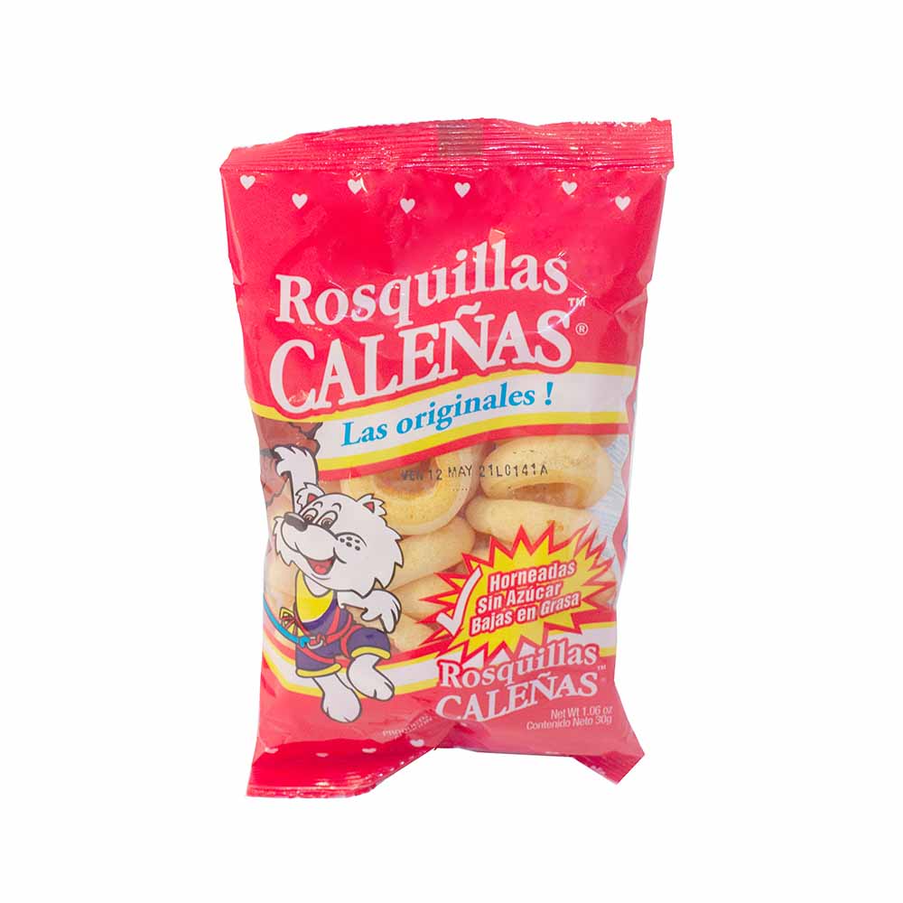Rosquillas caleñas tradicionales en presentación familiar ideales para snacks y acompañamientos.