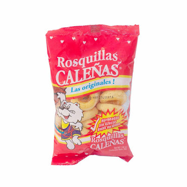 Rosquillas caleñas tradicionales en presentación familiar ideales para snacks y acompañamientos.