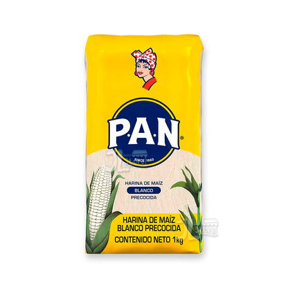 Harina de maíz amarillo precocida perfecta para arepas, bollos y cocina latina.