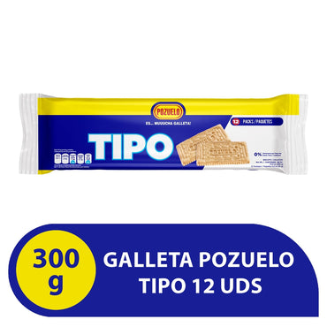 Galletas Tipo Pozuelo con sabor clásico y textura ligera para toda la familia.