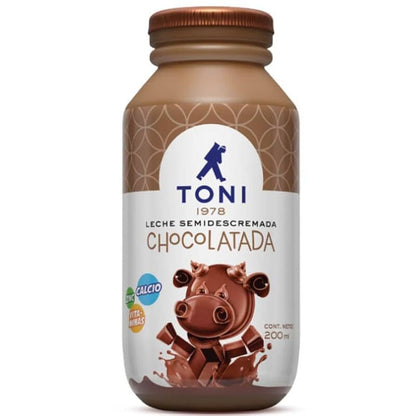Leche Toni sabor chocolate lista para tomar ideal para lunch y meriendas.