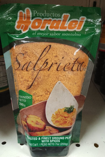 Salprieta Horalei mezcla tradicional de maní molido con especias.