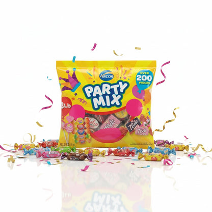 Mix surtido de caramelos y dulces Arcor ideal para fiestas y eventos.