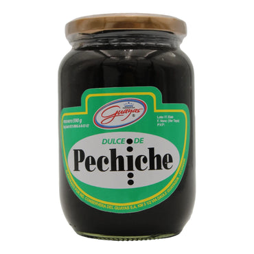 Dulce de pechiche en almíbar con sabor tropical tradicional ecuatoriano.
