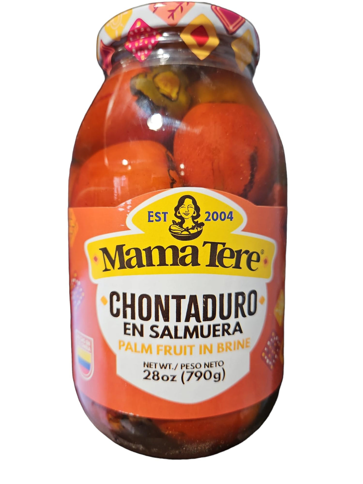 Chontaduro en salmuera listo para disfrutar en recetas tradicionales latinas.