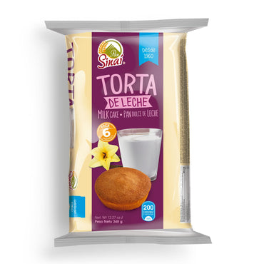 Deliciosa torta de leche con sabor casero perfecta para meriendas y desayunos.