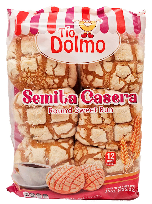 Semita casera redonda con sabor auténtico y textura suave ideal para compartir.
