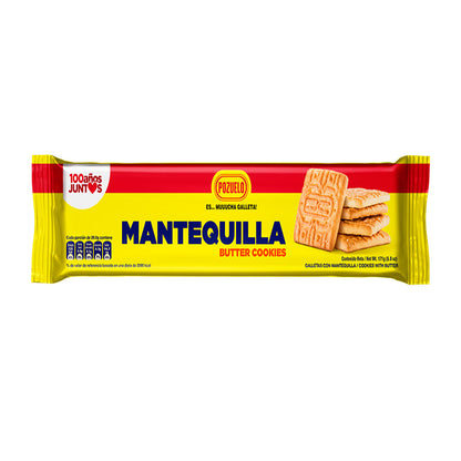 Galletas de mantequilla Pozuelo con sabor tradicional y textura suave.