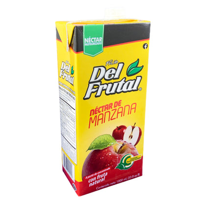 Néctar Del Frutal sabor manzana en presentación familiar ideal para compartir.