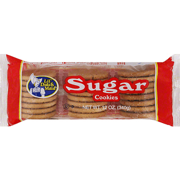 Galletas de azúcar Lil Dutch Maid con textura crujiente y sabor tradicional para toda la familia.