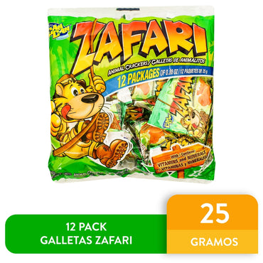 Galletas Zapari divertidas y crujientes perfectas para meriendas infantiles y snacks.