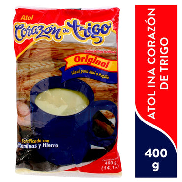 Mezcla de avena para preparar atol nutritivo y tradicional.