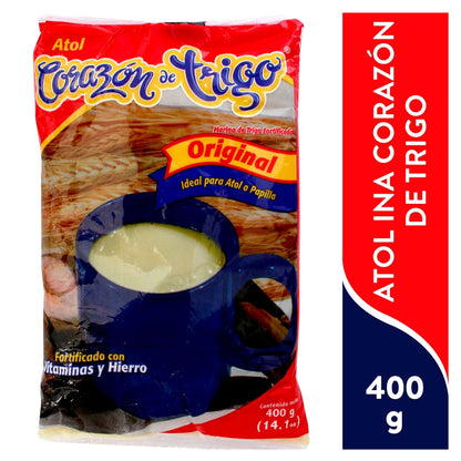 Mezcla de avena para preparar atol nutritivo y tradicional.