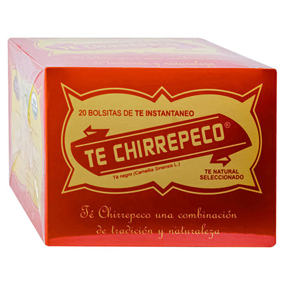 Té negro Chirrepeco con sabor intenso y aroma tradicional.