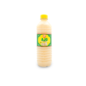 Pasta de ajo ILE en botella PET para uso diario en cocina.