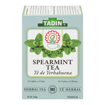 Té yerbabuena Tadin con sabor fresco y herbal.