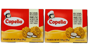 Caramelos de leche con coco Copelia elaborados con una combinación tradicional de dulce de leche y coco.