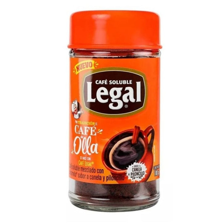 Café Legal de Olla Instantáneo 3.5 oz