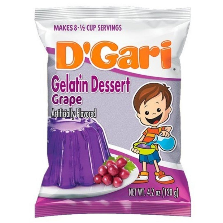 D'Gari Gelatina de Uva 120 g