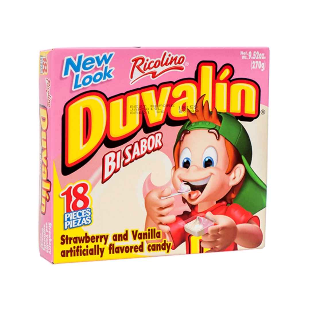 Duvalín Fresa y Vainilla - Postre Crema de Ricolino