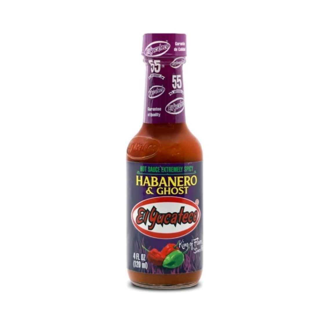 El Yucateco Habanero Ghost Hot Sauce 4 oz