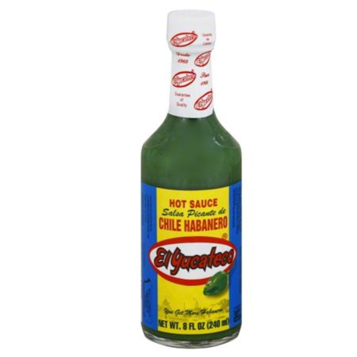 El Yucateco Salsa de Habanero Verde 8 oz