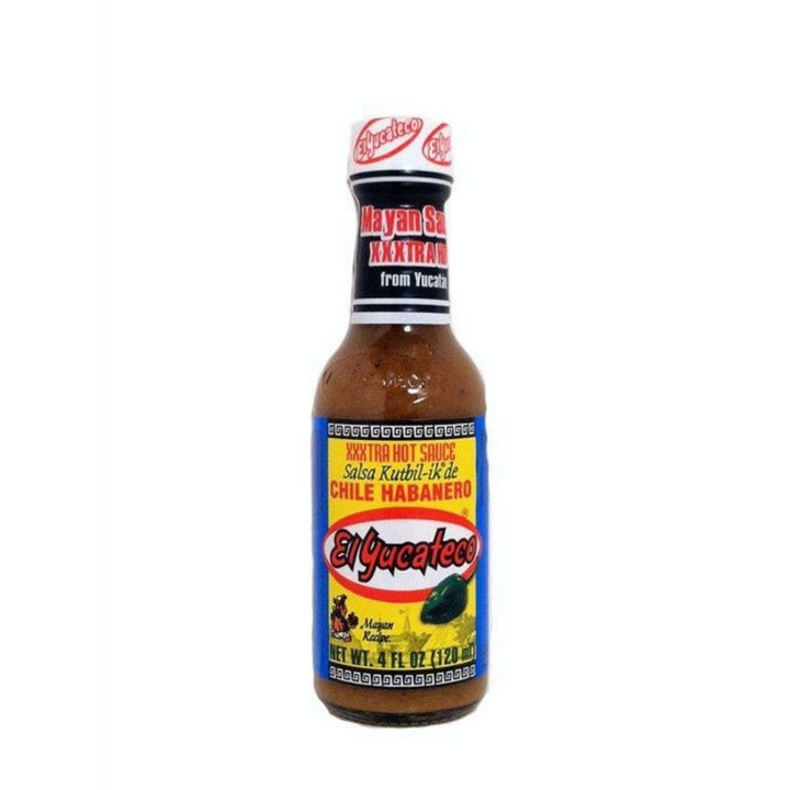 El Yucateco XXXtra Hot Habanero Sauce 4 oz