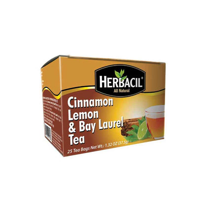 Herbancil Té de Canela, Limón y Laurel 37.5 g