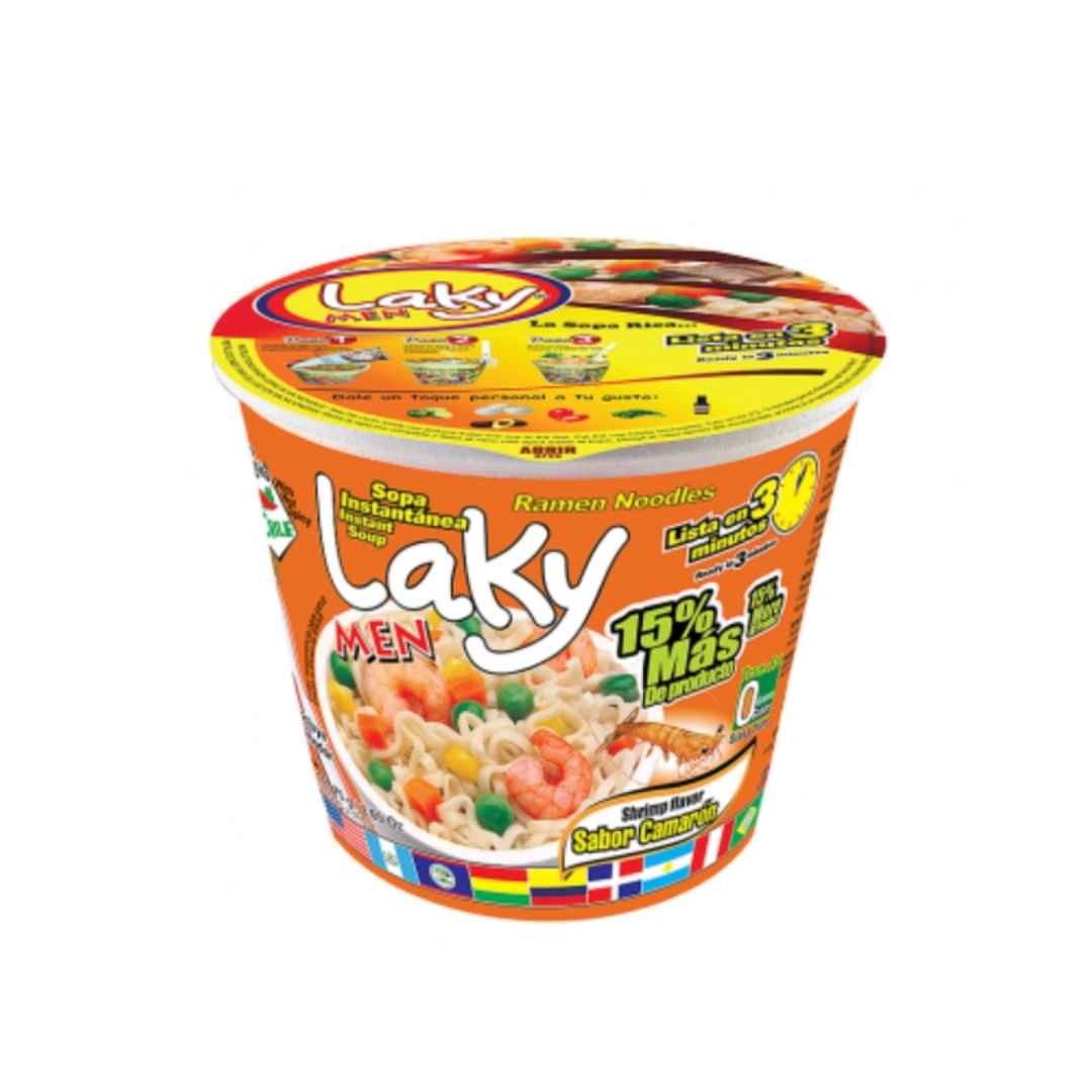 Laky Men Sopa de Camarones 2.6 oz