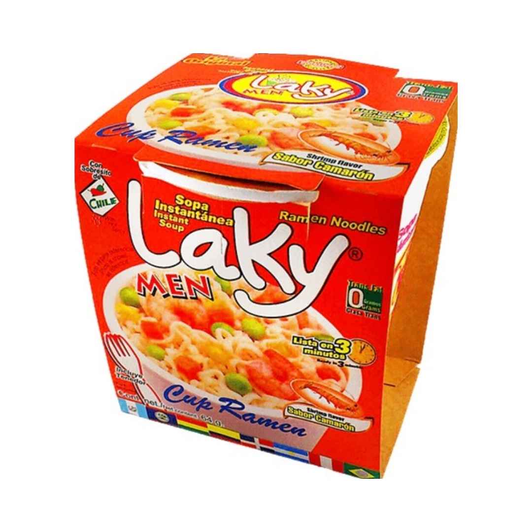 Laky Men Sopa de Camarones Picante 2.6 oz