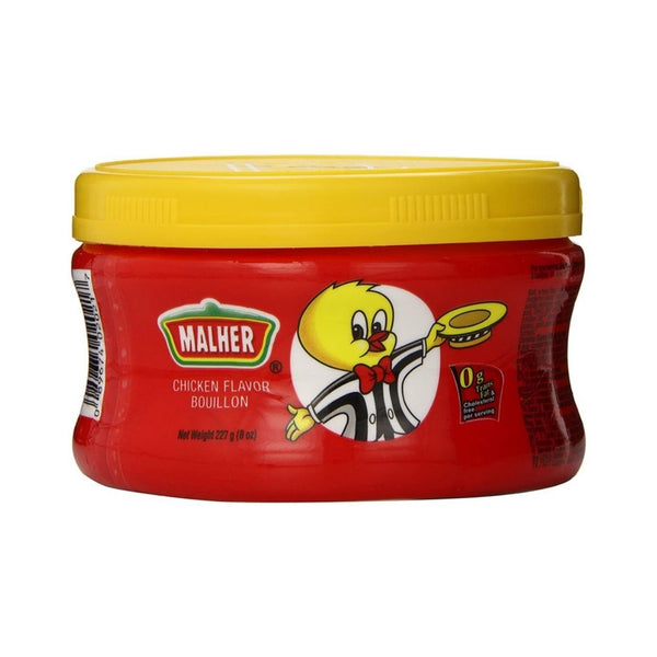 Malher Consomé de Pollo Bandeja 8 oz