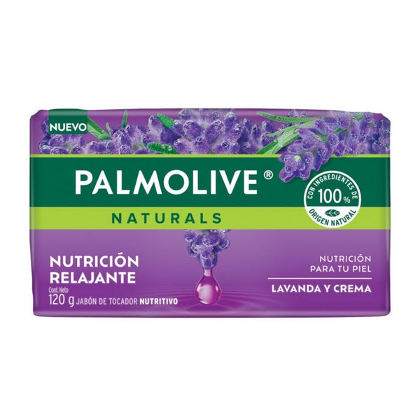 Palmolive Jabón en Barra Lavender & Cream 120 gr