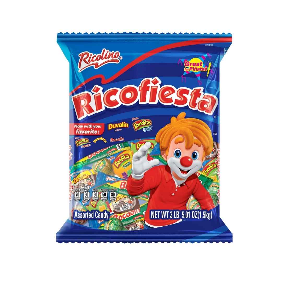 Ricofiesta Surtido de Dulces - Ricolino, 1.5 KG