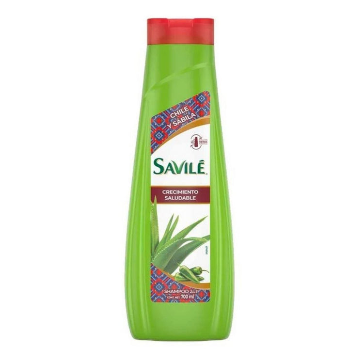 Savile Shampoo Chile y Sábila Crecimiento Saludable 700 ml