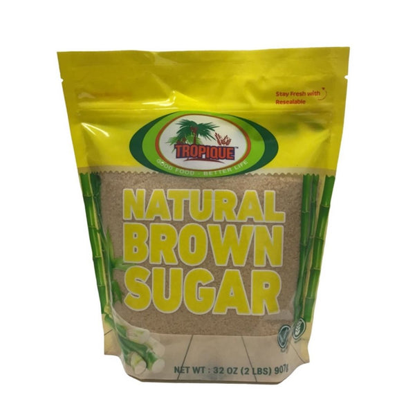 Tropique Brown Sugar Ziplock Bag 2 lbs