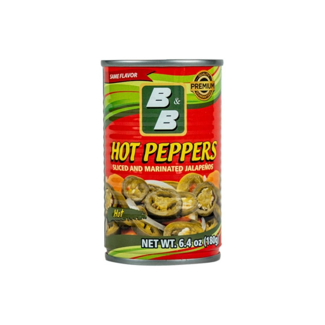 Chiles Jalapeños Picantes B&B 180 g