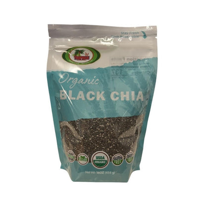 Semilla de Chía Negra Orgánica Tropique 16 oz